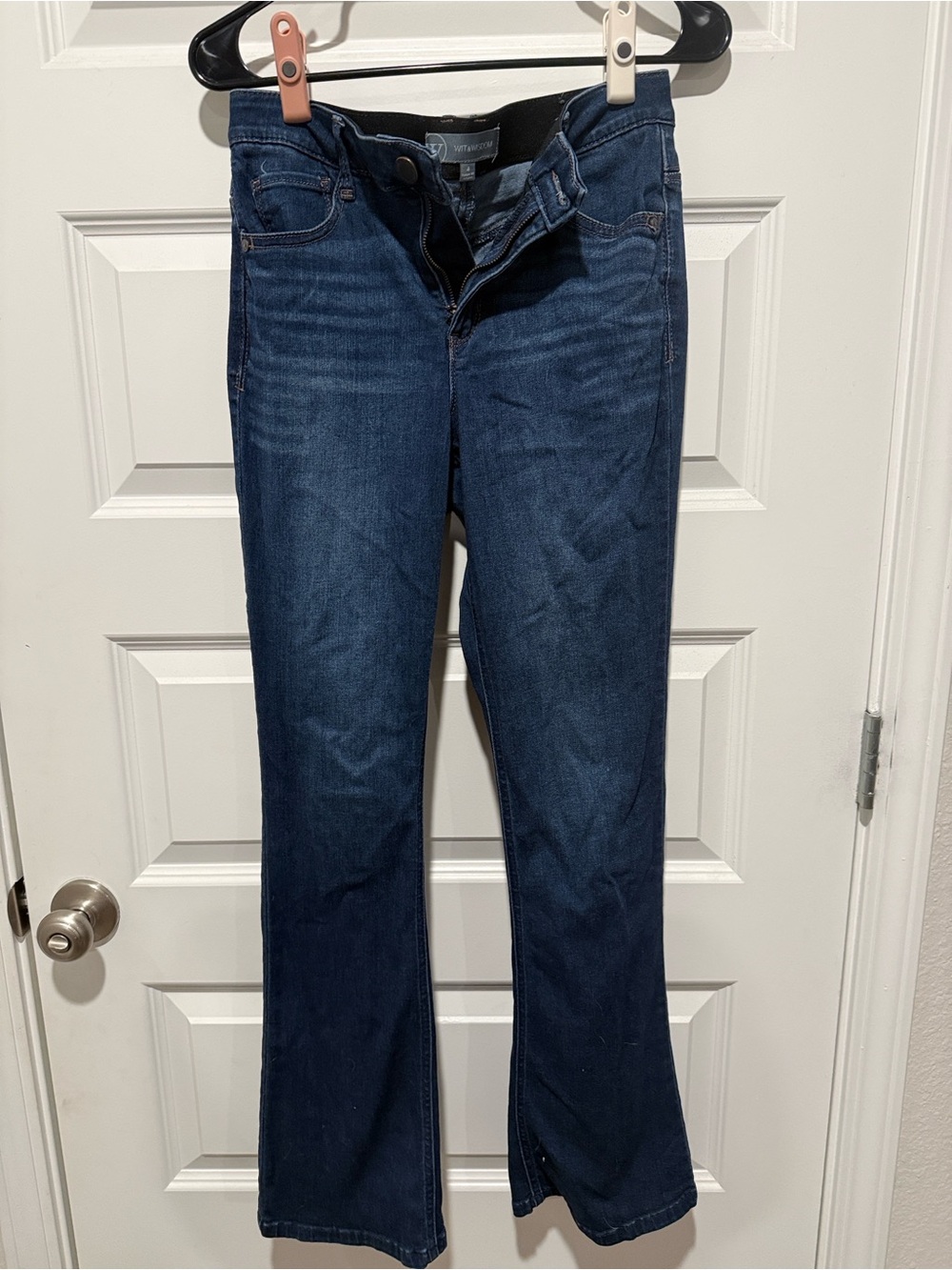 Wit & Wisdom Dark Indigo Bootcut Jeans